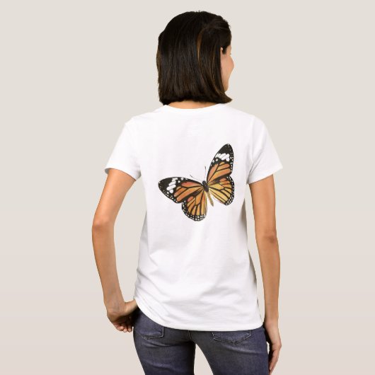 Monarch Butterfly Women's Basic T - Shirt (Schwarz voll)