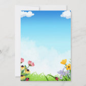 Monarch Butterfly zum Geburtstag Einladung (Rückseite)