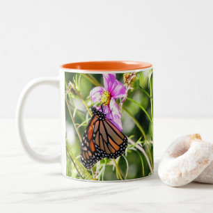 Monarch Butterfly Zweifarbige Tasse