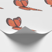 Monarch Butterfy Wrapping Paper Geschenkpapier (Ecke)