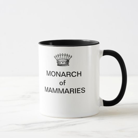 MONARCH der MAMMARIES Kaffee-Tasse Tasse (Rechts)
