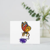 Monarch Dragon Fairy Postkarte (Stehend Vorderseite)