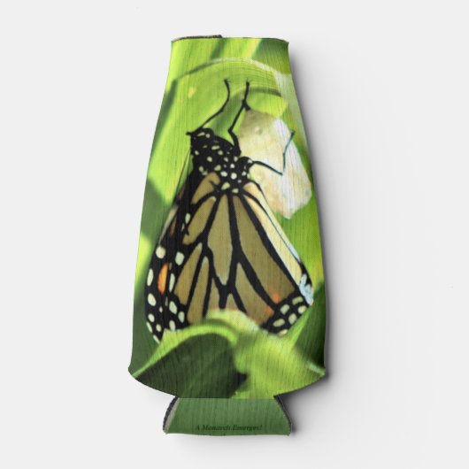 Monarch Emerges in the Gardens Flaschenkühler (Vorderseite)