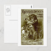 Monarch Fahrräder Postkarte (Vorne/Hinten)