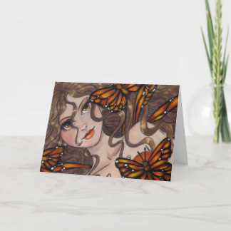 "Monarch Fairy" leere Fantasiekarte Karte