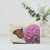 Monarch-Falter-Postkarte Postkarte (Stehend Vorderseite)