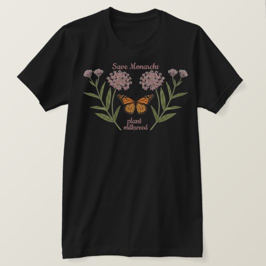 Monarch-Falter T-Shirt (Design vorne)