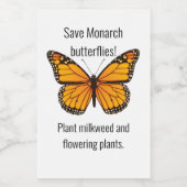 Monarch Food Label Lebensmitteletikett (Einzelnes Label)