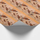Monarch Garden Wrapping Paper Geschenkpapier (Ecke)