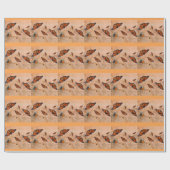 Monarch Garden Wrapping Paper Geschenkpapier (Flach)