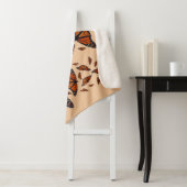 Monarch-Gemisch Sherpa Decke (orange) Sherpadecke (Beispiel)