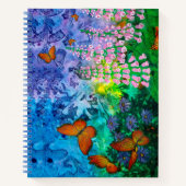 Monarch Haven 8,5 x 11 Notizbuch (Vorderseite)