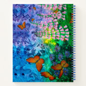 Monarch Haven 8,5 x 11 Notizbuch (Rückseite)