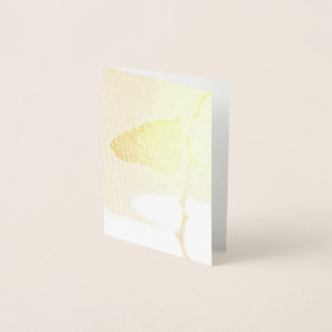 Monarch im Morgenlicht Folienkarte