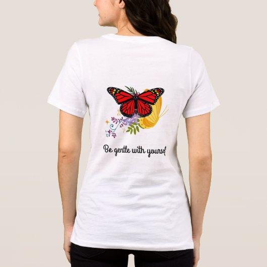 Monarch in Motion Tri-Blend Shirt (Rückseite)