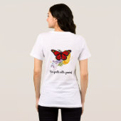 Monarch in Motion Tri-Blend Shirt (Rückseite voll)