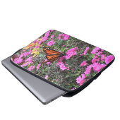 Monarch in the Park Laptopschutzhülle (Vorne Knopf)