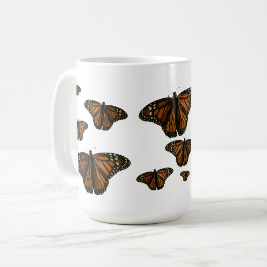 Monarch Kaffeetasse (Vorderseite Links)