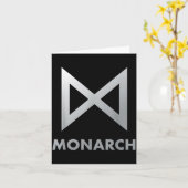 Monarch Karte (Gelbe Blume)