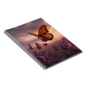 Monarch Lavender Glow-Notebook Notizblock (Rechte Seite)
