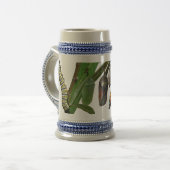 MONARCH-LEBENSZYKLUS BIERGLAS (Vorderseite Links)