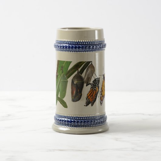 MONARCH-LEBENSZYKLUS BIERGLAS (Mittel)