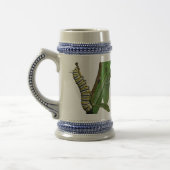 MONARCH-LEBENSZYKLUS BIERGLAS (Links)