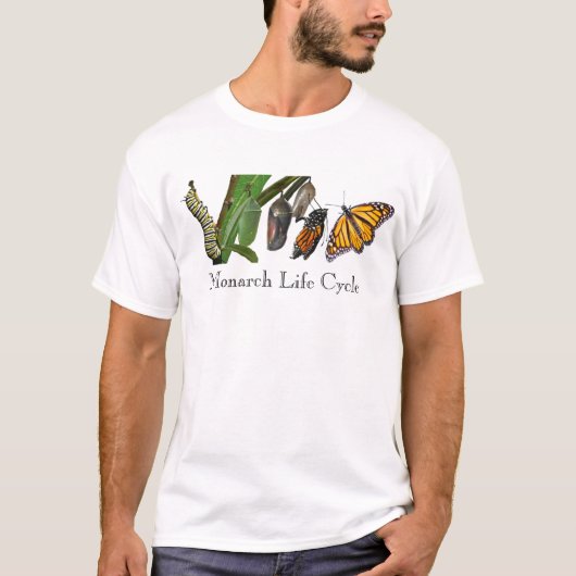 MONARCH-LEBENSZYKLUS T-Shirt (Vorderseite)