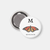 Monarch "M" Magnet (Vorderseite/Rückseite)