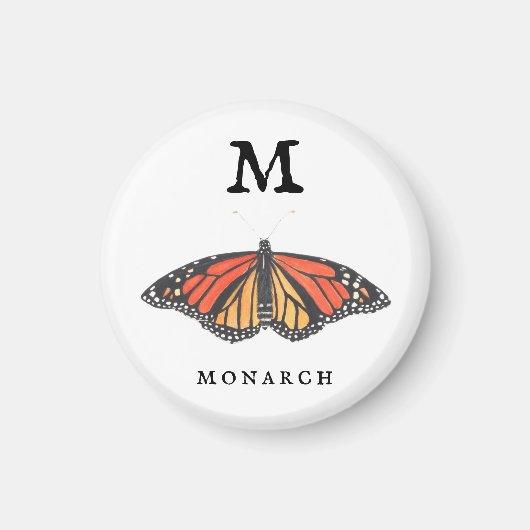 Monarch "M" Magnet (Vorne)
