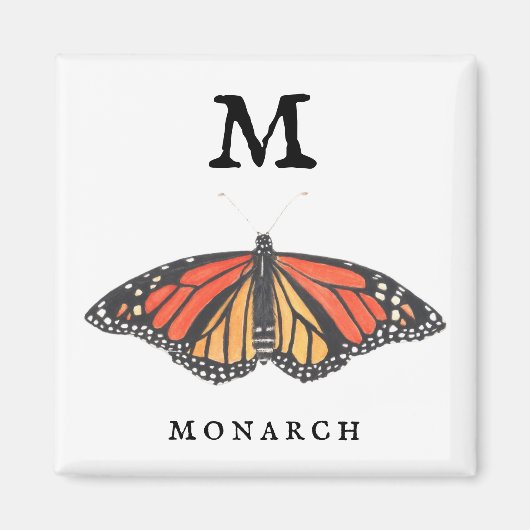 Monarch "M" Magnet (Vorne)