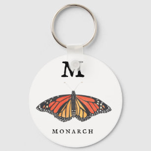 Monarch "M" Schlüsselanhänger