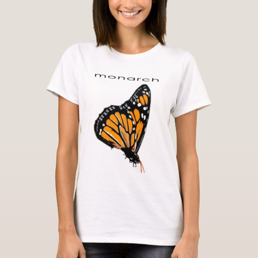 Monarch Mädchen-Spitze T-Shirt (Vorderseite)
