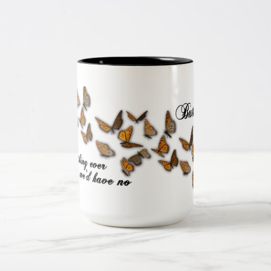 Monarch Madness Butterfly Tasse (Mittel)