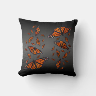 Monarch Medley Pillow (grau/schwarz) Kissen