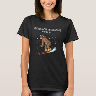 Monarch Mountain Colorado USA Sloth Ski T-Shirt