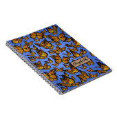 Monarch Muster Butterfly Notizblock (Rechte Seite)