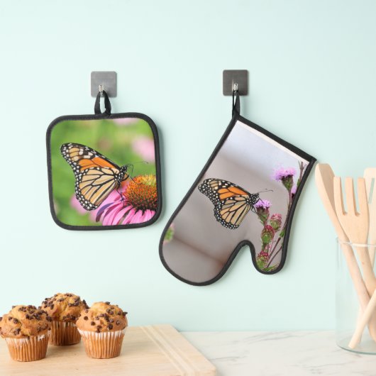 Monarch Ofenhandschuh & Topflappen-Set (Insitu (Hängend))