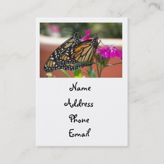 Monarch paart #1-business Karten (Vorderseite)