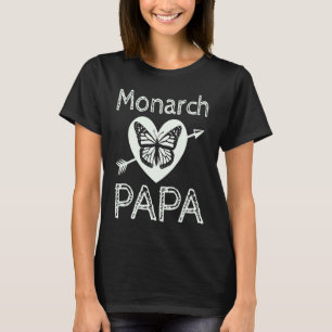 Monarch Papa Monarch Butterfly Vater T-Shirt