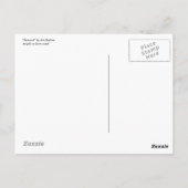 Monarch Postkarte (Rückseite)