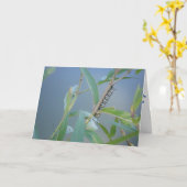 "Monarch Raupe #2" Get Well Card Karte (Gelbe Blume)