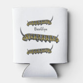 Monarch Raupe Cartoon Dosenkühler (Rückseite)