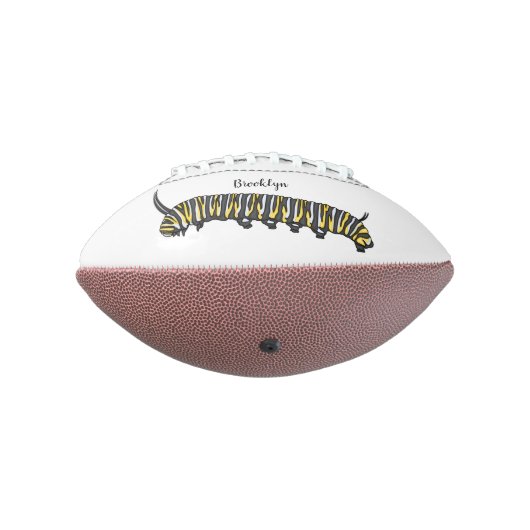 Monarch Raupe Cartoon Football (Gedreht 270)