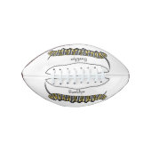 Monarch Raupe Cartoon Football (Vorderseite)