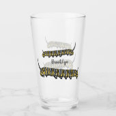 Monarch Raupe Cartoon Glas (Vorderseite)