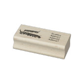 Monarch Raupe Cartoon Gummistempel (Stempel)