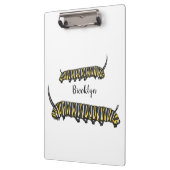 Monarch Raupe Cartoon Klemmbrett (Links)