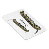 Monarch Raupe Cartoon Magnet (Rechte Seite)