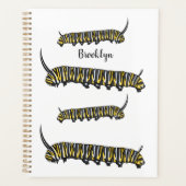 Monarch Raupe Cartoon Planer (Vorderseite)